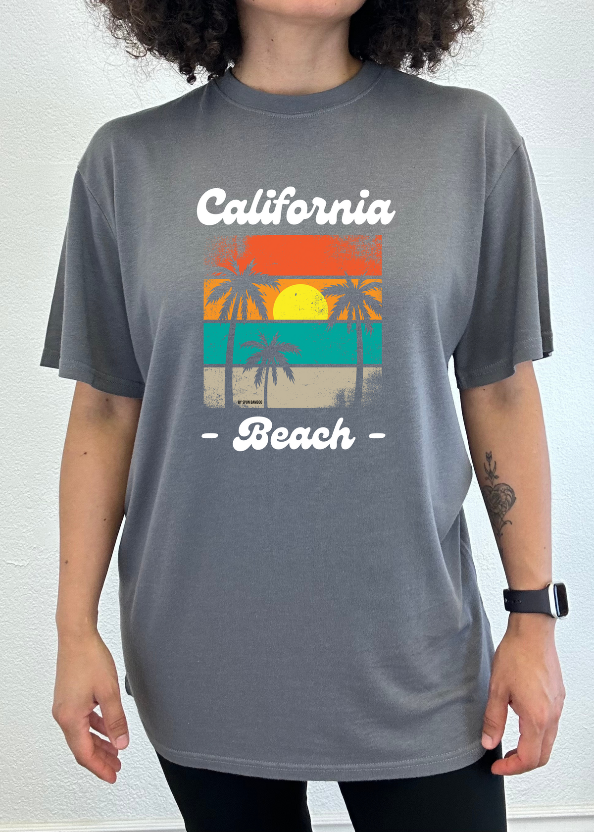 Bamboo Men's California Graphic T-Shirt – Soft Casual Printed Tee
