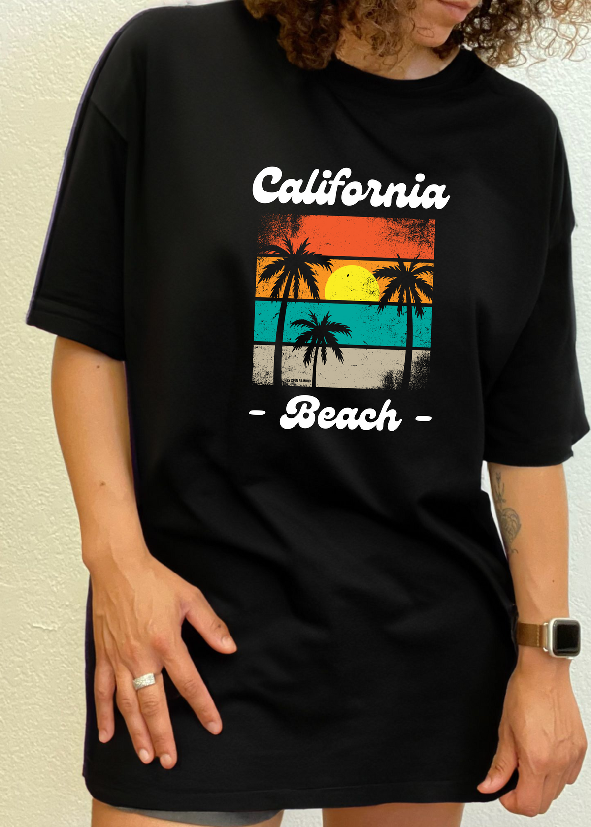 Bamboo Men's California Graphic T-Shirt – Soft Casual Printed Tee