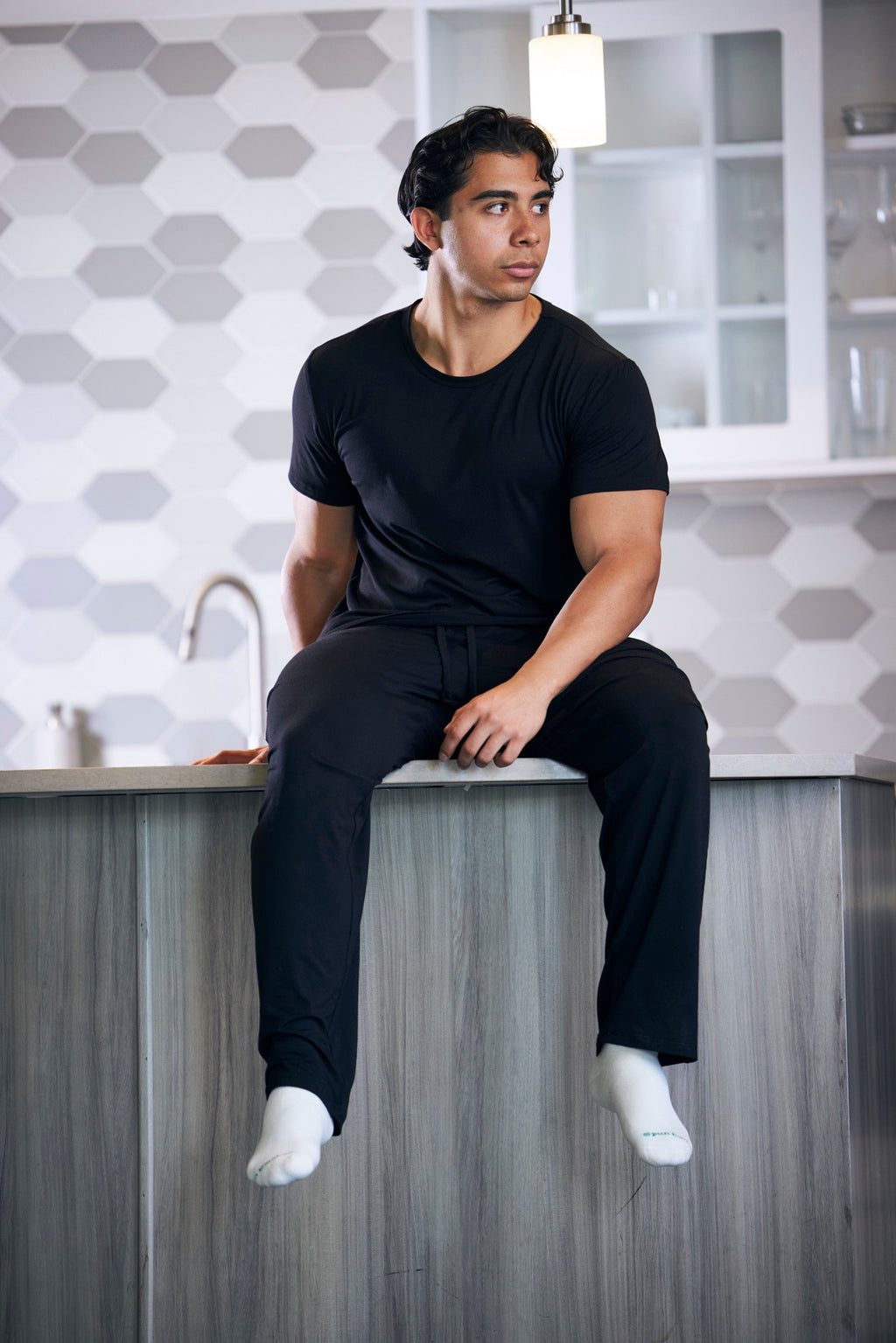 Bamboo Men's Pajama Set – Soft Two-Piece Lounge Sleep Set