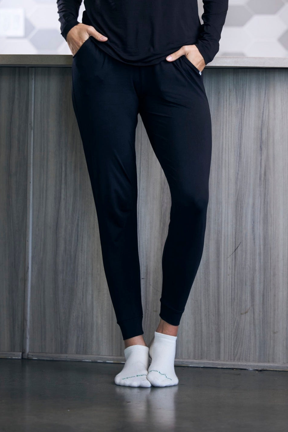 Bamboo Women's Jogger Pants – Soft Relaxed Fit Lounge Sweatpants