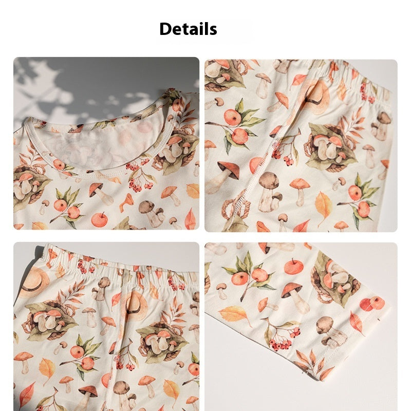 Bamboo Family Matching Pajama Set – Soft Two-Piece Sleep Set for All Ages