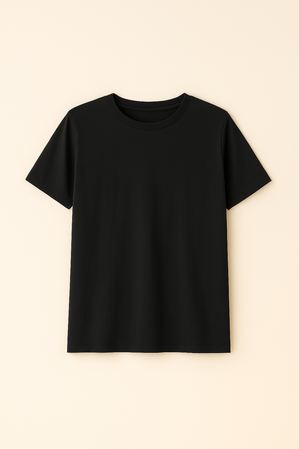 Bamboo Men's Everyday T-Shirt – Soft Breathable Casual Tee in Black