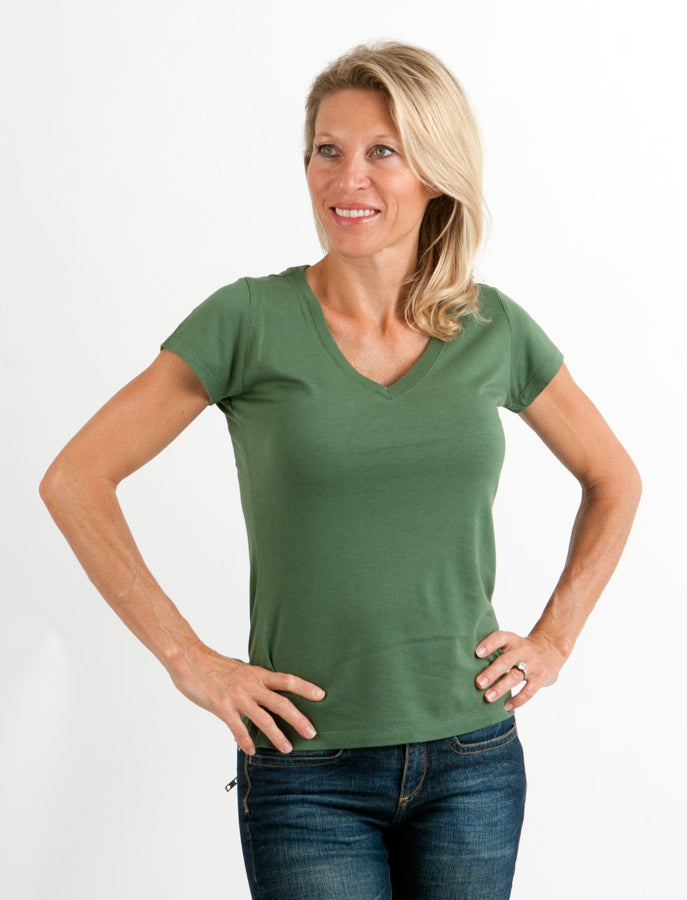 Bamboo Women's Short Sleeve T-Shirt – Soft Lightweight Casual Tee