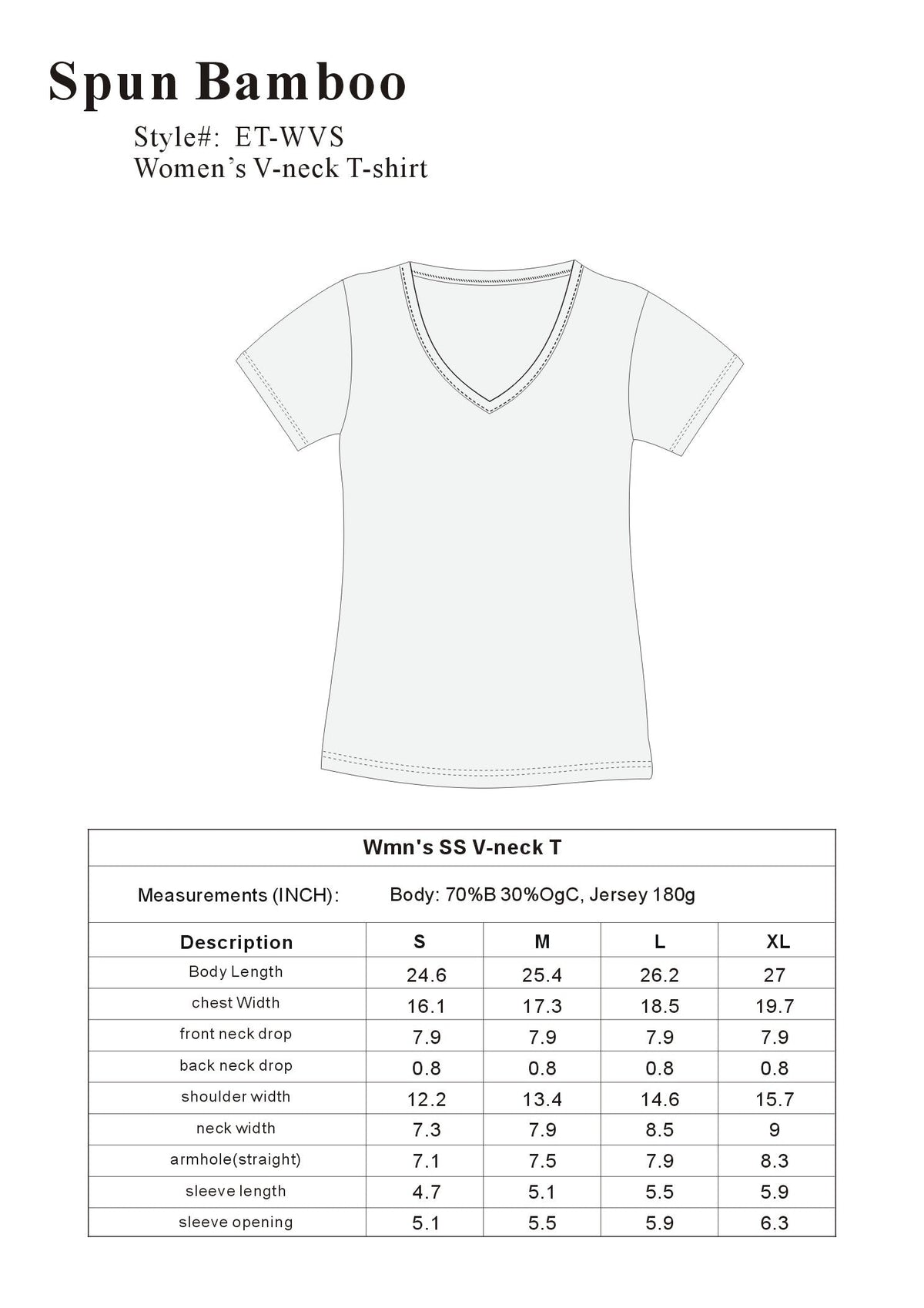 Bamboo Women's Short Sleeve T-Shirt – Soft Lightweight Casual Tee