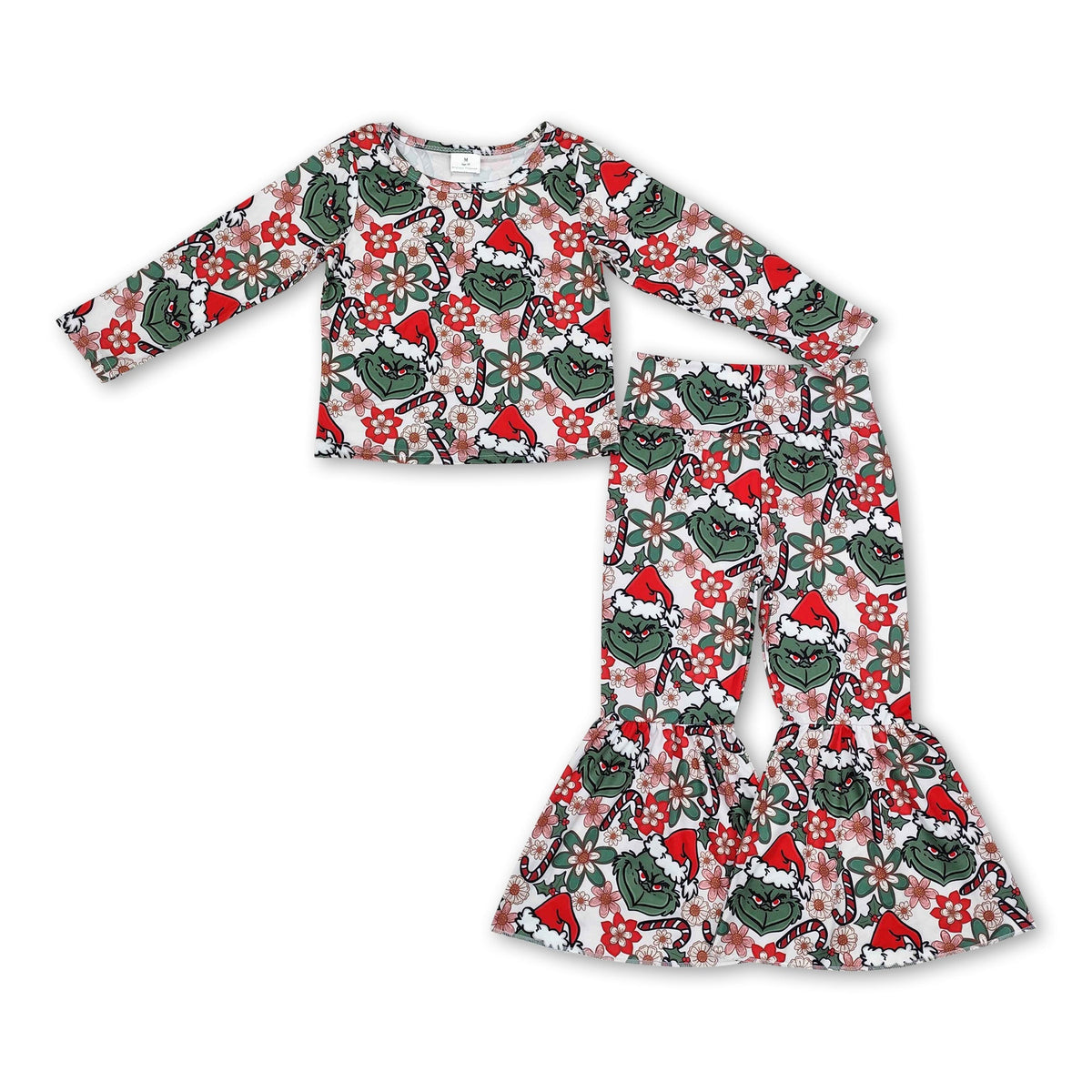 Bamboo Kids Matching Set – Soft Cringe Graphic Two-Piece Outfit