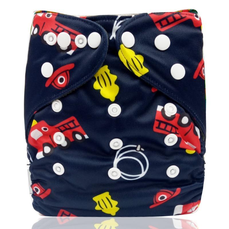 Bamboo Charcoal Reusable Cloth Diaper – Soft Absorbent Eco-Friendly Diaper