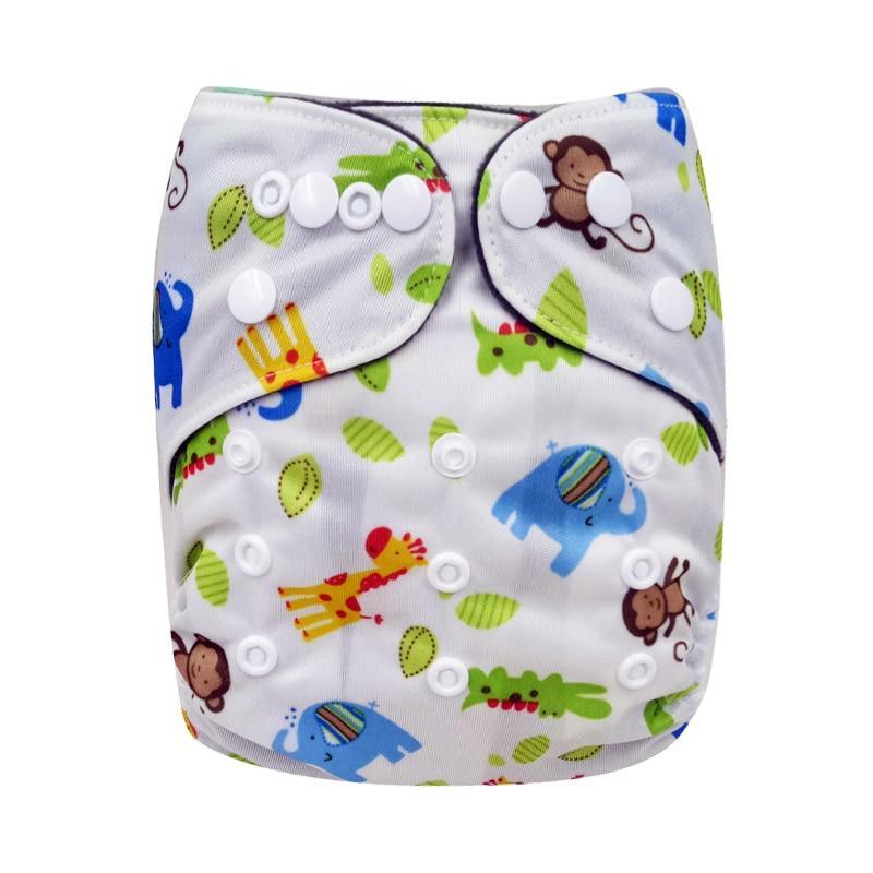 Bamboo Charcoal Reusable Cloth Diaper – Soft Absorbent Eco-Friendly Diaper