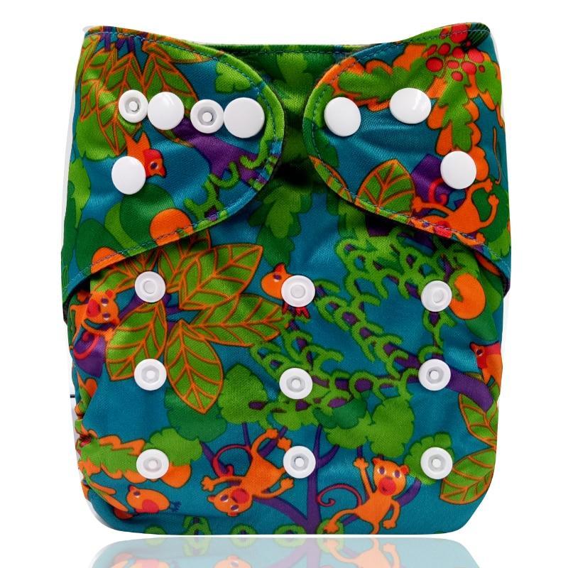 Bamboo Charcoal Reusable Cloth Diaper – Soft Absorbent Eco-Friendly Diaper