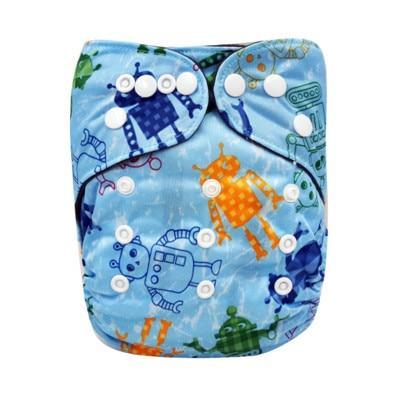 Bamboo Charcoal Reusable Cloth Diaper – Soft Absorbent Eco-Friendly Diaper