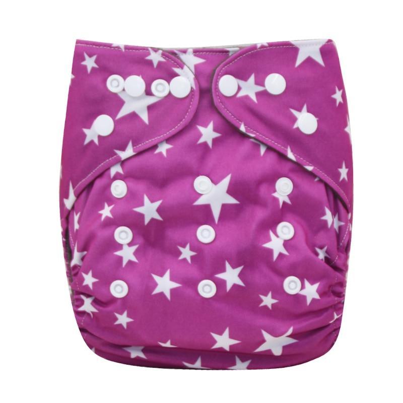 Bamboo Charcoal Reusable Cloth Diaper – Soft Absorbent Eco-Friendly Diaper