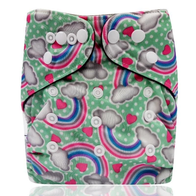 Bamboo Charcoal Reusable Cloth Diaper – Soft Absorbent Eco-Friendly Diaper