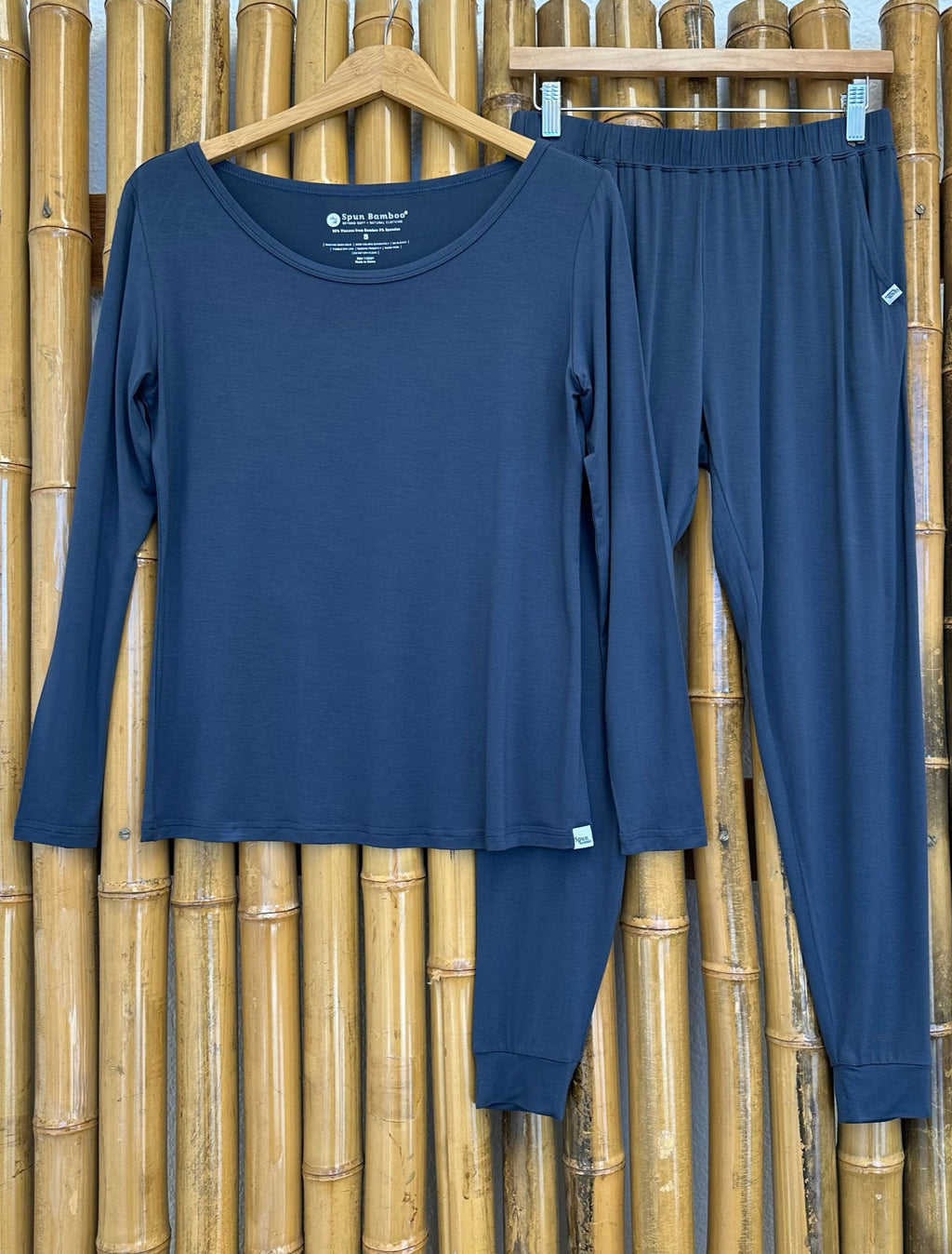 Bamboo Women's Long Sleeve Lounge Set – Soft Two-Piece Matching Set