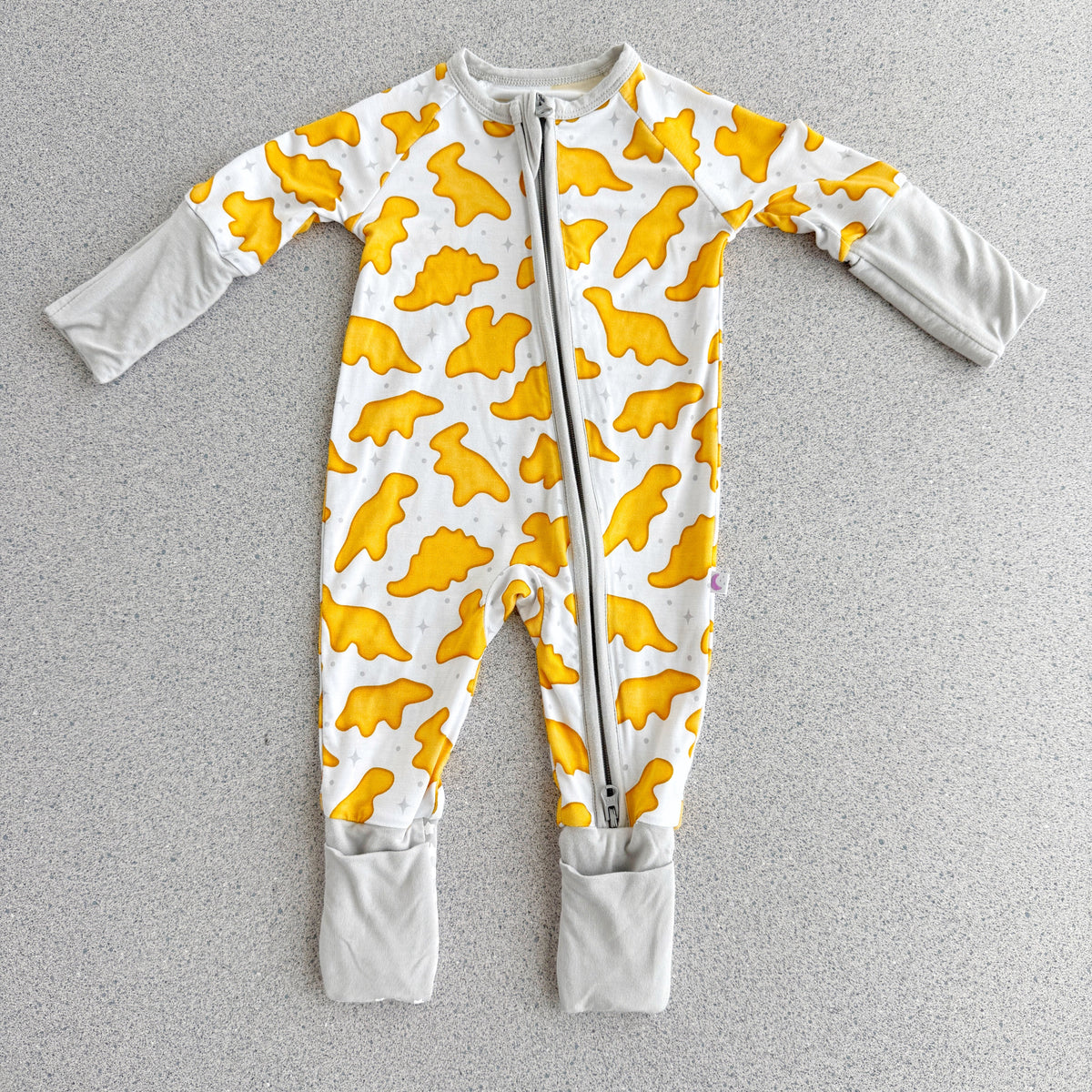 Bamboo Kids Pajamas – Soft Dino Nuggs Funny Print Two-Piece Sleep Set