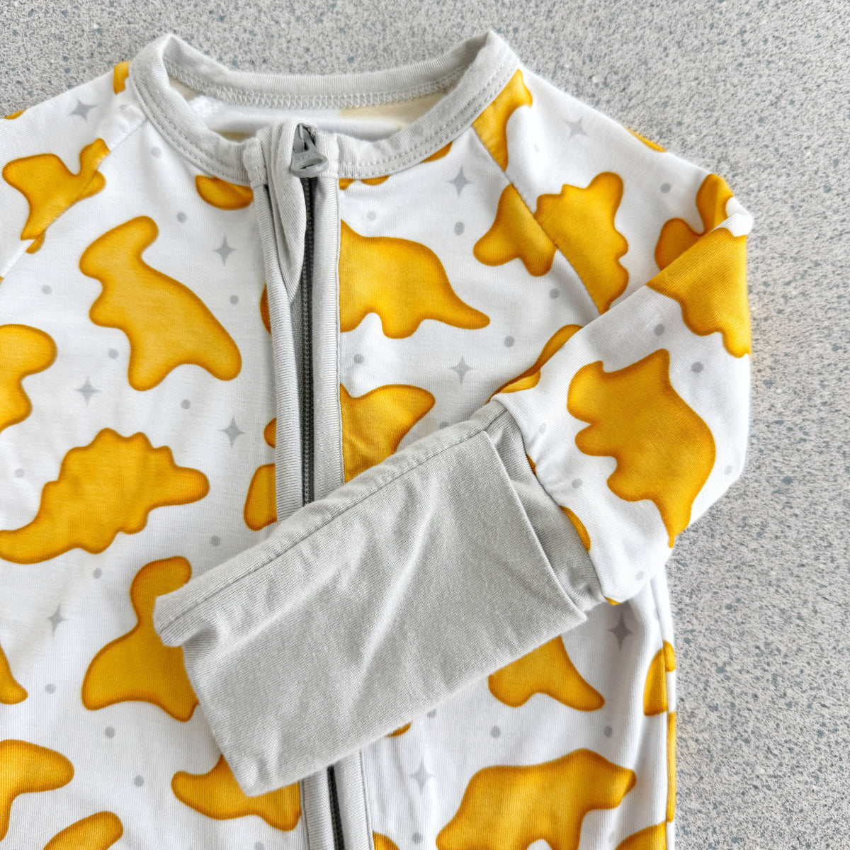 Bamboo Kids Pajamas – Soft Dino Nuggs Funny Print Two-Piece Sleep Set