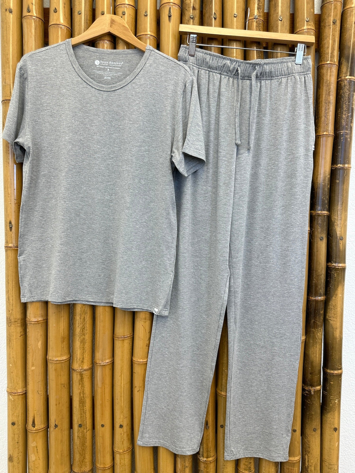 Bamboo Men's Pajama Set – Soft Two-Piece Lounge Sleep Set