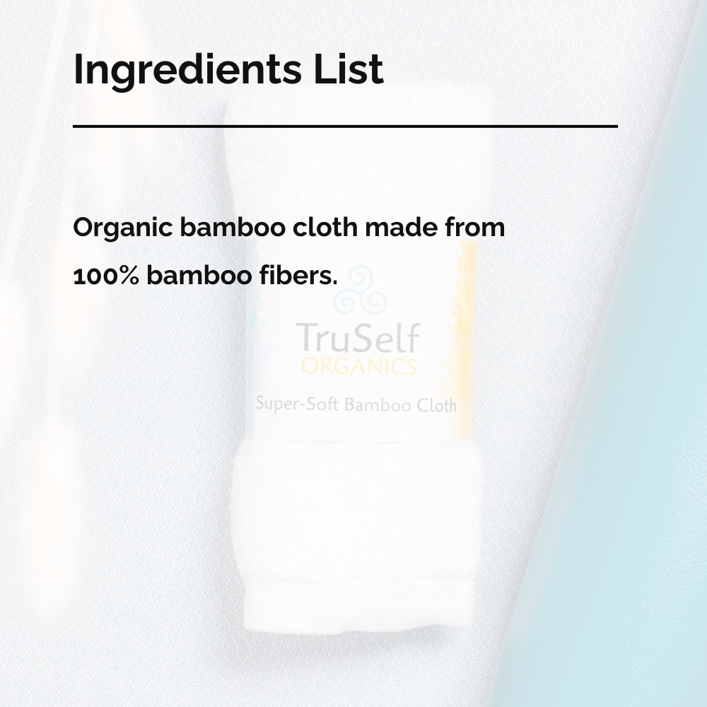 Organic Bamboo Muslin Cloth – Soft Reusable Multi-Use Baby & Adult Cloth