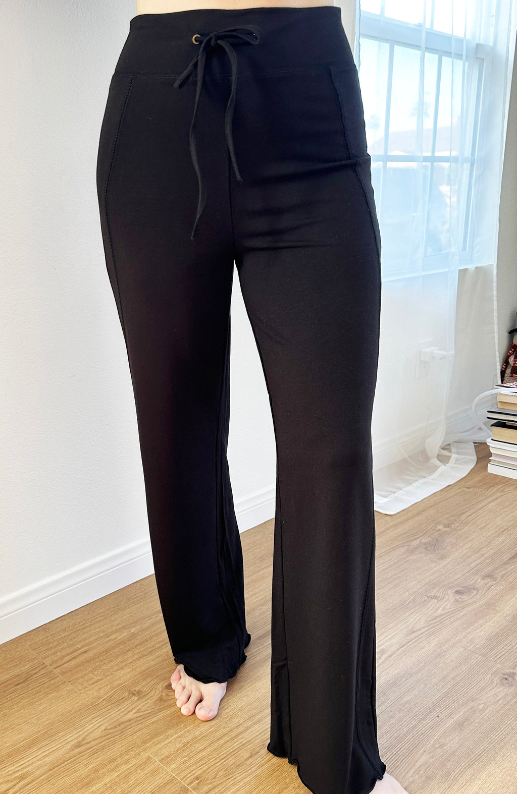 Bamboo Women's Yoga Pants – Soft High-Waist Lounge Leggings