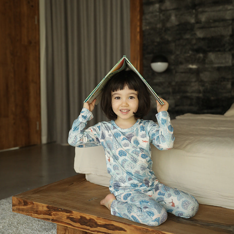 Bamboo Family Matching Pajama Set – Soft Two-Piece Sleep Set for All Ages