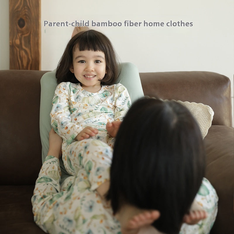 Bamboo Family Matching Pajama Set – Soft Two-Piece Sleep Set for All Ages
