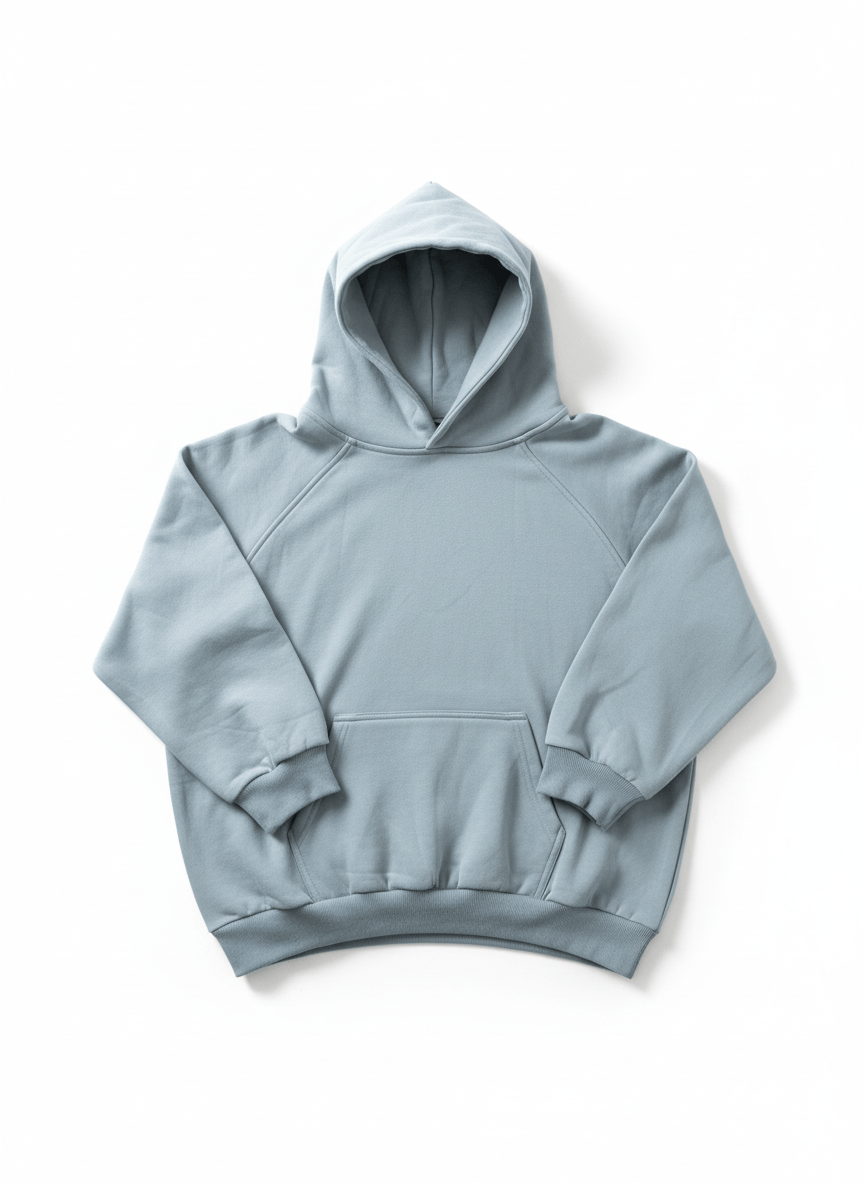 Bamboo Kids Pullover Hoodie – Soft Cozy Lounge Fleece Sweatshirt