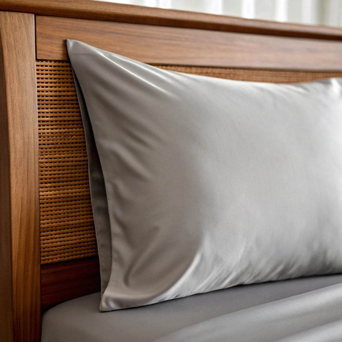 Copper-Infused Bamboo Pillowcase – Soft Cooling Anti-Aging Pillow Cover