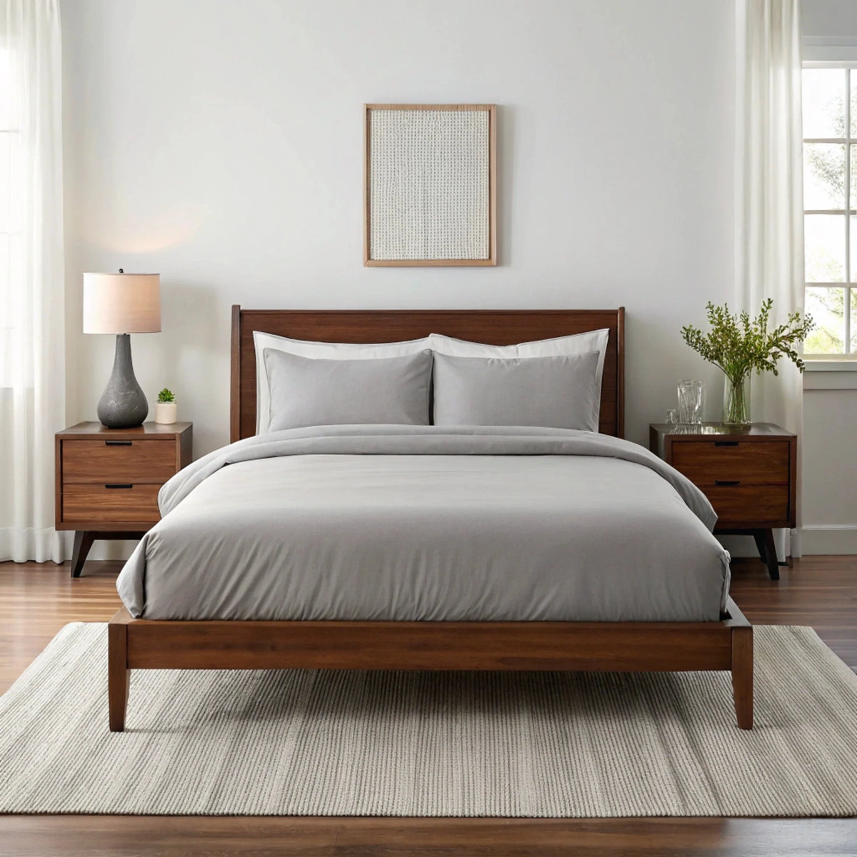 Copper-Infused Bamboo Sheet Set – Soft Cooling Comfort Bed Sheets