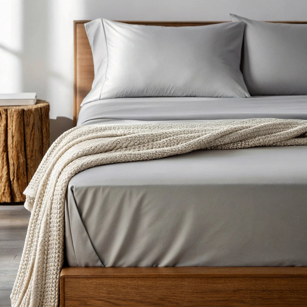 Copper-Infused Bamboo Sheet Set – Soft Cooling Comfort Bed Sheets