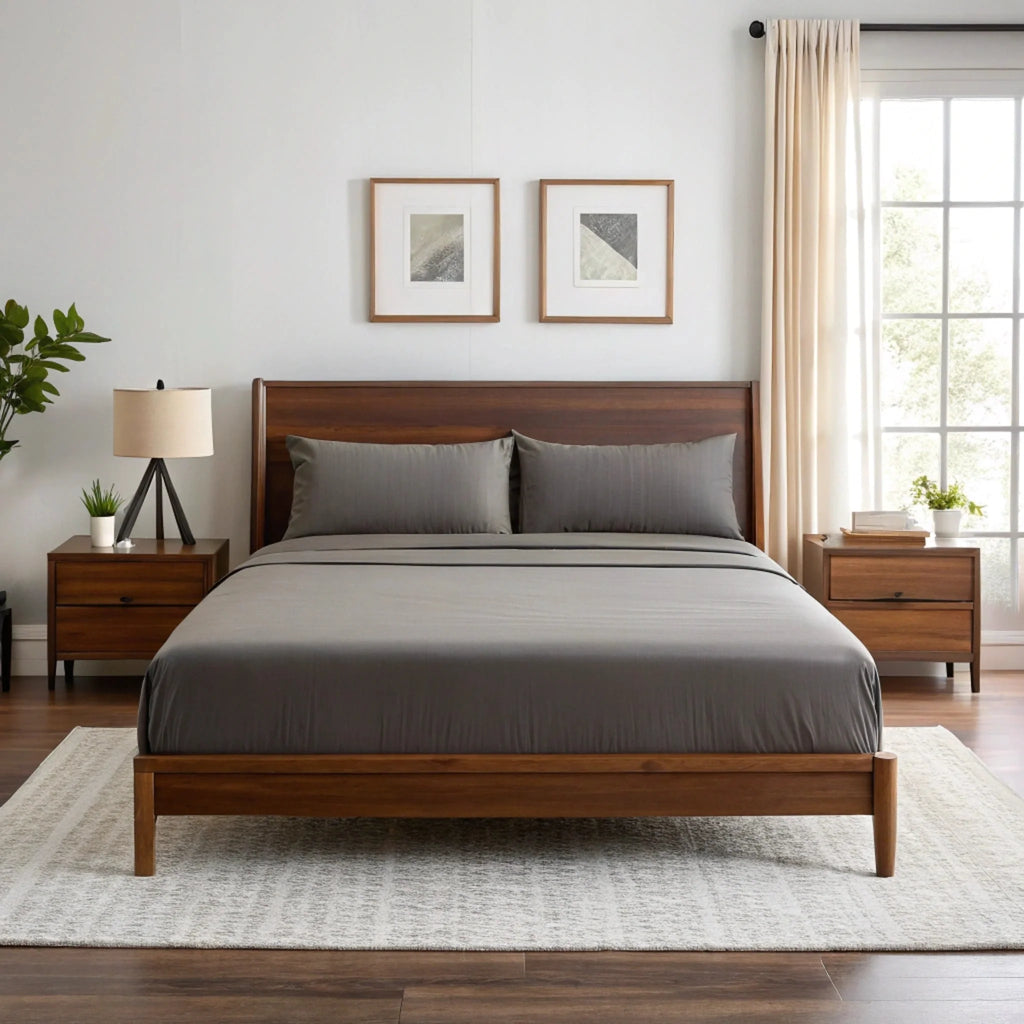 Copper-Infused Bamboo Sheet Set – Soft Cooling Comfort Bed Sheets