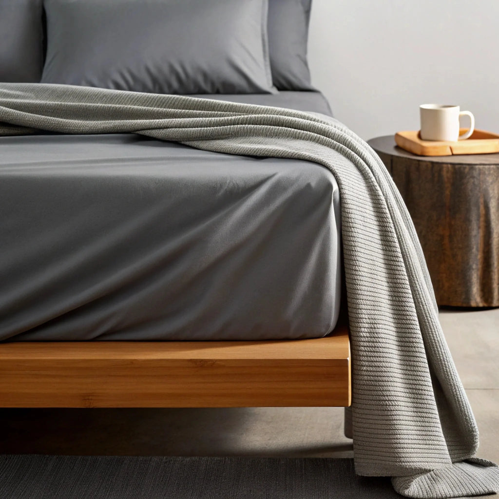 Copper-Infused Bamboo Sheet Set – Soft Cooling Comfort Bed Sheets