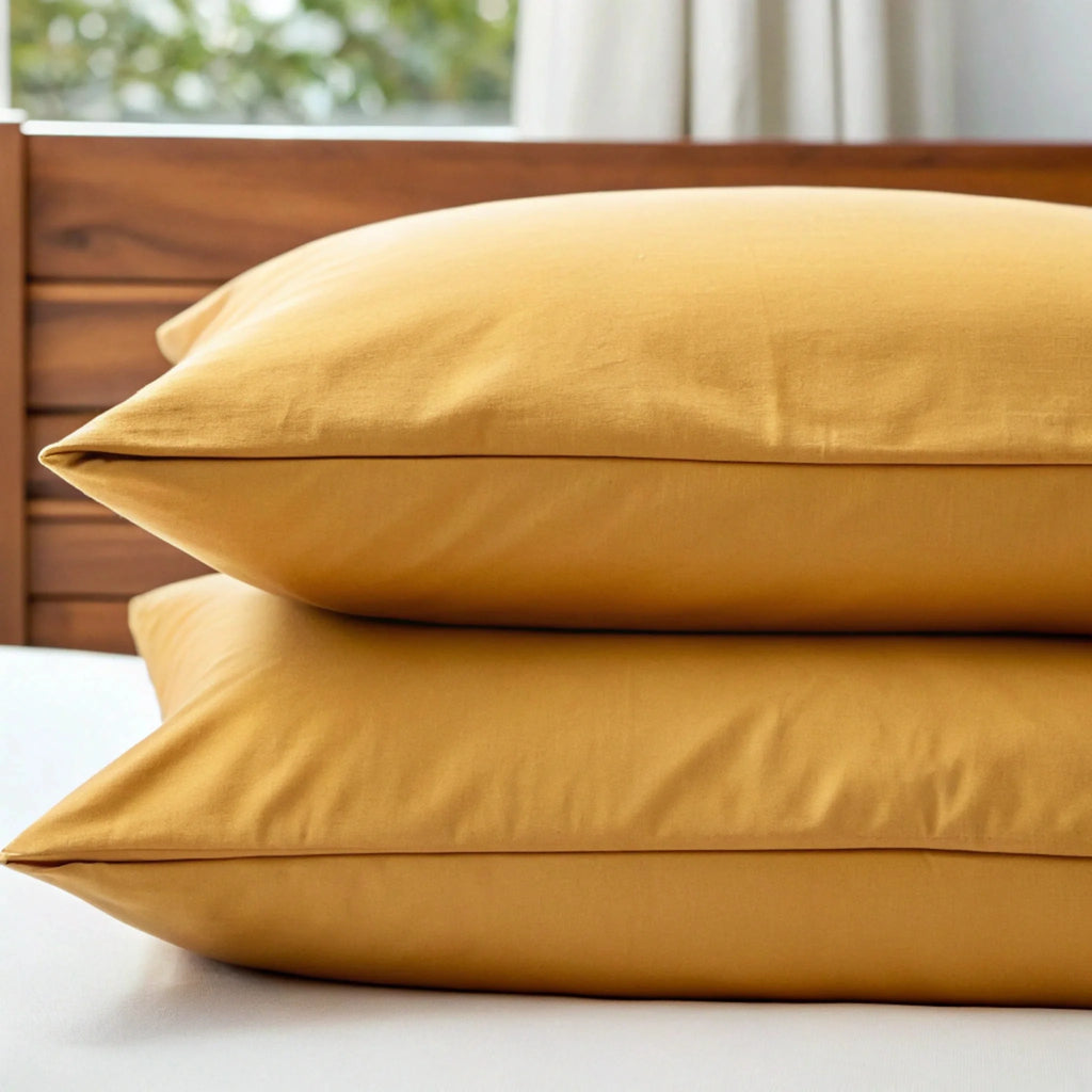 Copper-Infused Bamboo Pillowcase – Soft Cooling Anti-Aging Pillow Cover