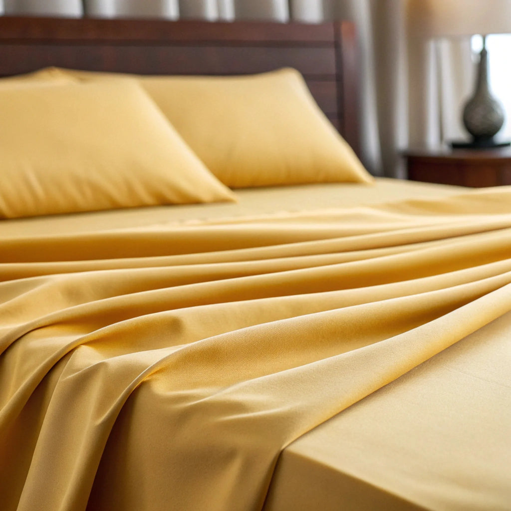 Copper-Infused Bamboo Sheet Set – Soft Cooling Comfort Bed Sheets