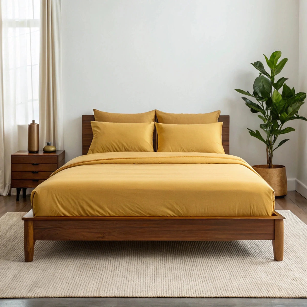 Copper-Infused Bamboo Sheet Set – Soft Cooling Comfort Bed Sheets