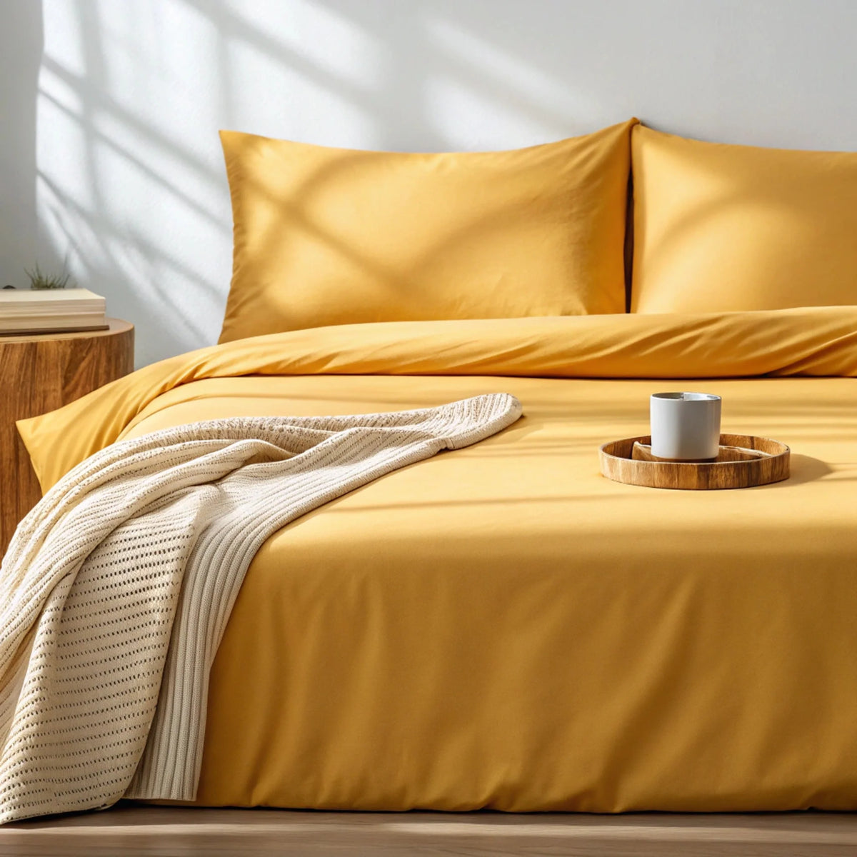 Copper-Infused Bamboo Sheet Set – Soft Cooling Comfort Bed Sheets