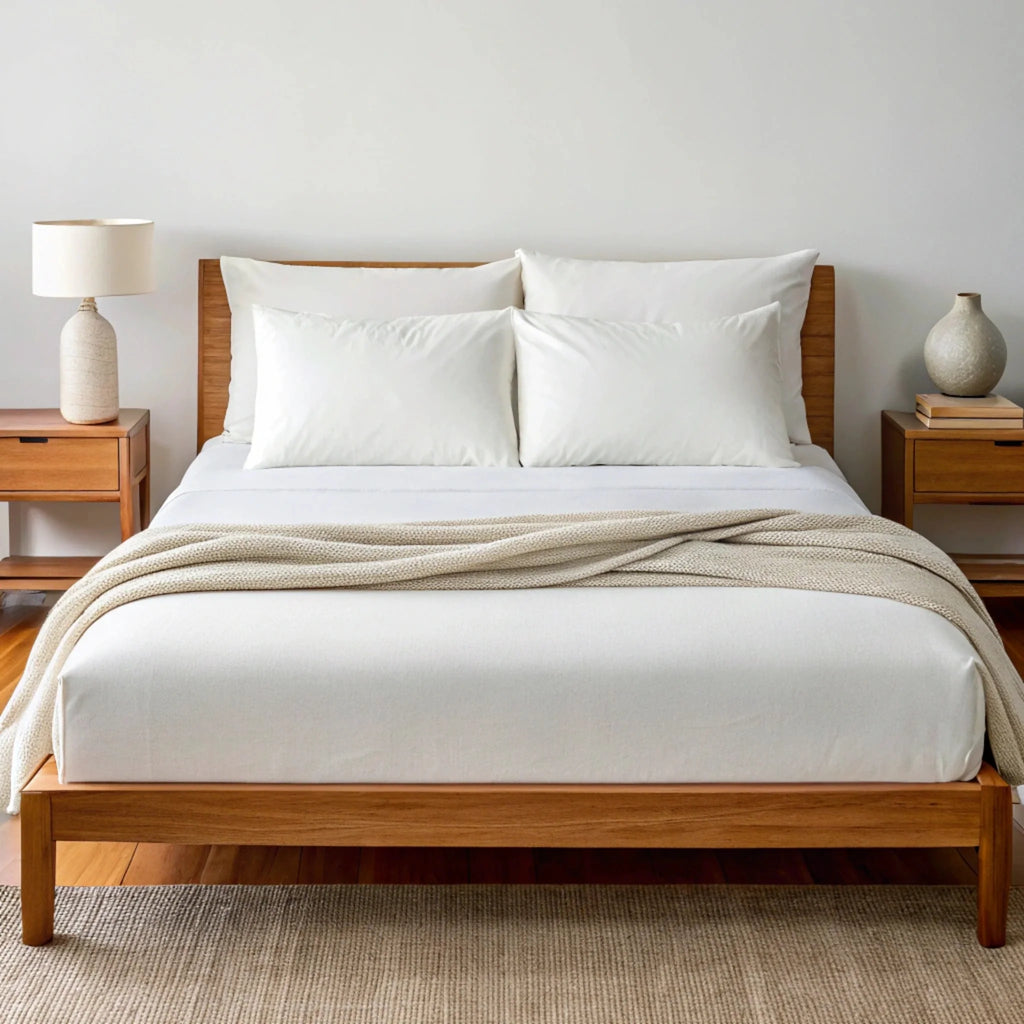 Copper-Infused Bamboo Sheet Set – Soft Cooling Comfort Bed Sheets