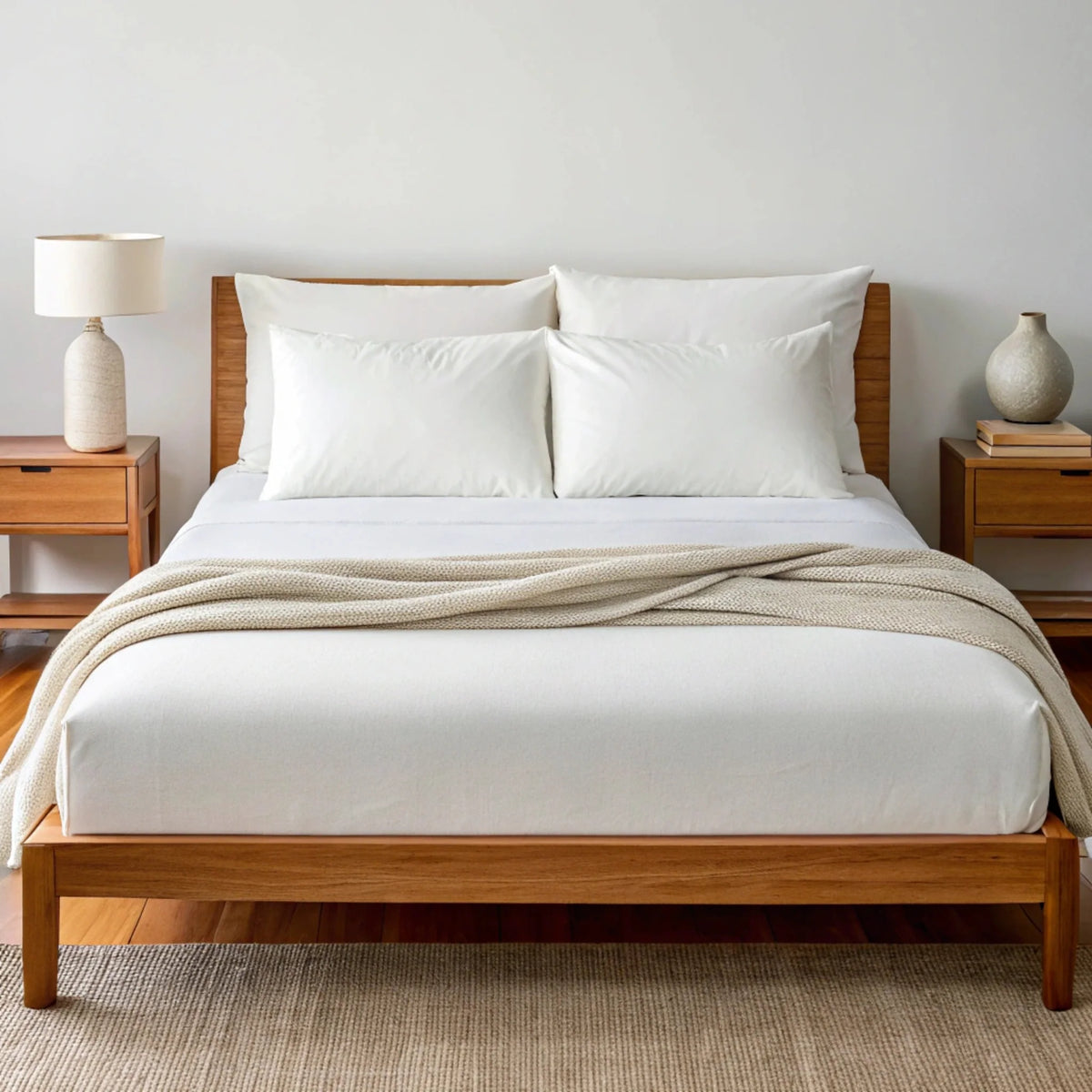Copper-Infused Bamboo Sheet Set – Soft Cooling Comfort Bed Sheets