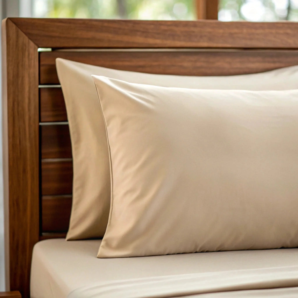 Copper-Infused Bamboo Pillowcase – Soft Cooling Anti-Aging Pillow Cover
