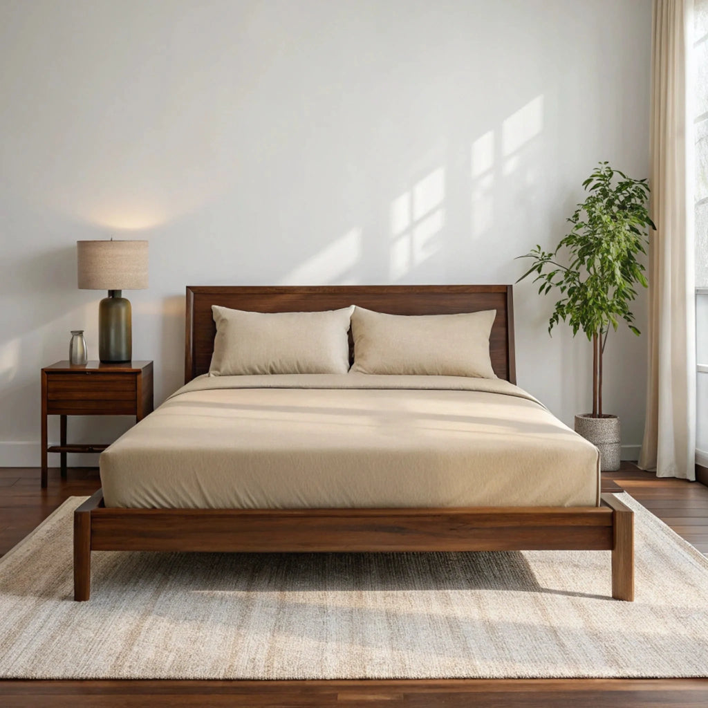 Copper-Infused Bamboo Sheet Set – Soft Cooling Comfort Bed Sheets