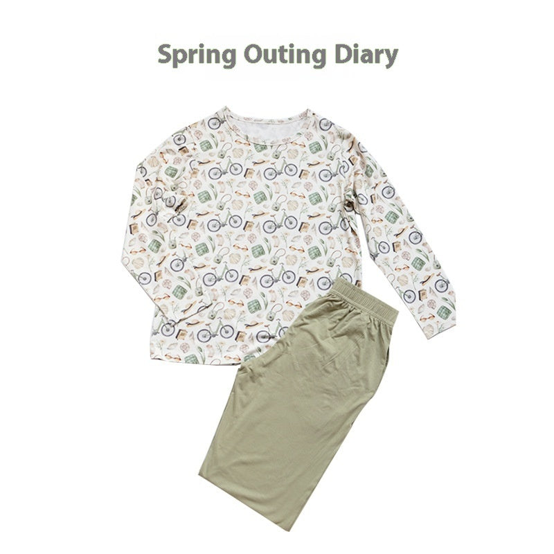 Bamboo Family Matching Pajama Set – Soft Two-Piece Sleep Set for All Ages