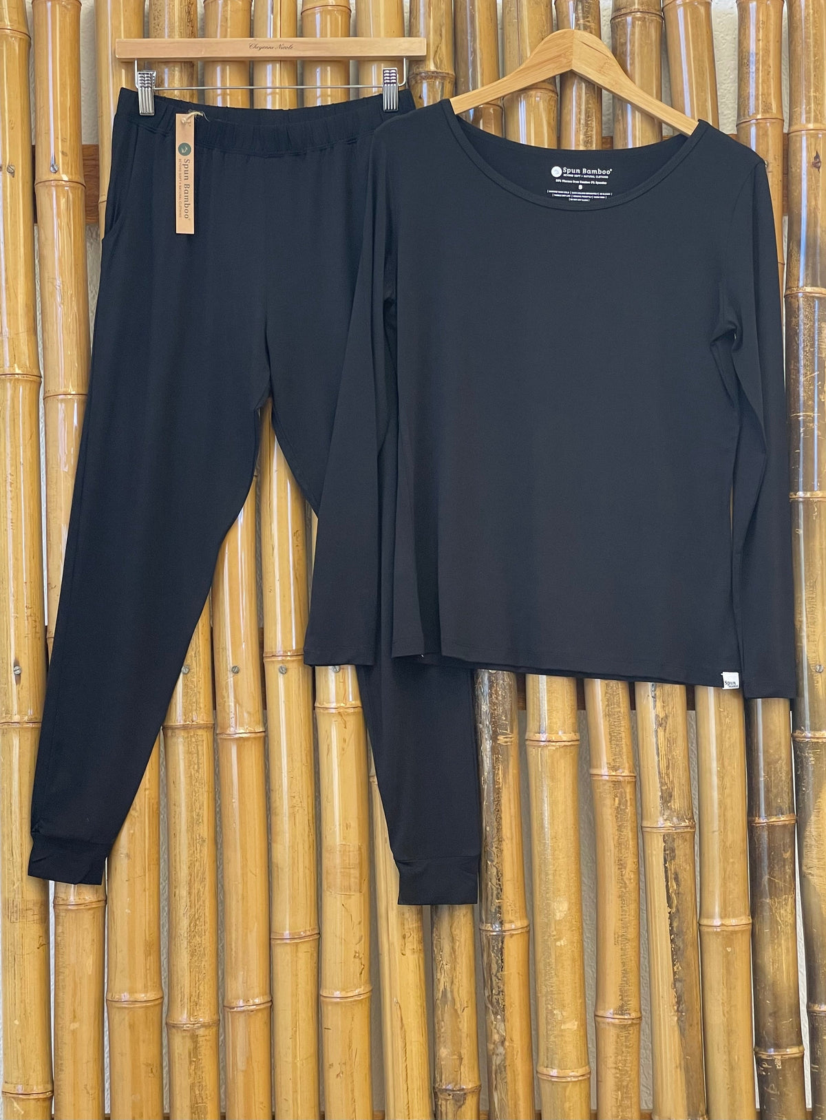 Bamboo Women's Long Sleeve Lounge Set – Soft Two-Piece Matching Set