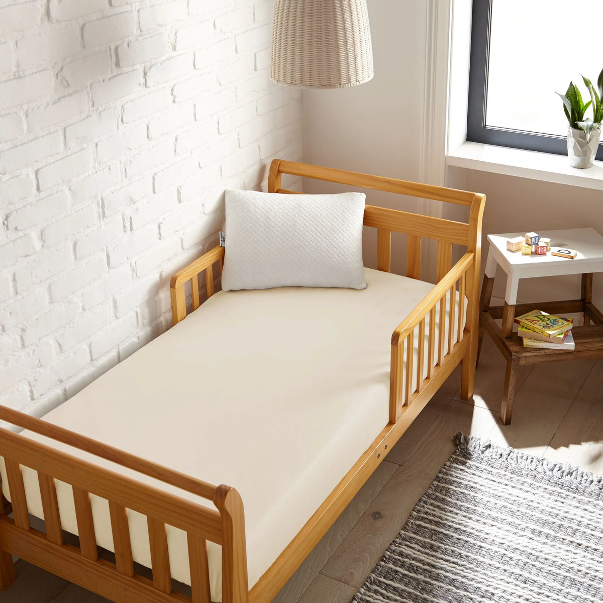 Bamboo Baby Crib Fitted Sheet – Soft Cooling Comfort Standard Crib Sheet