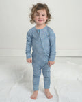 Bamboo Baby Romper – Soft Pisces Zodiac Print Pajama Romper