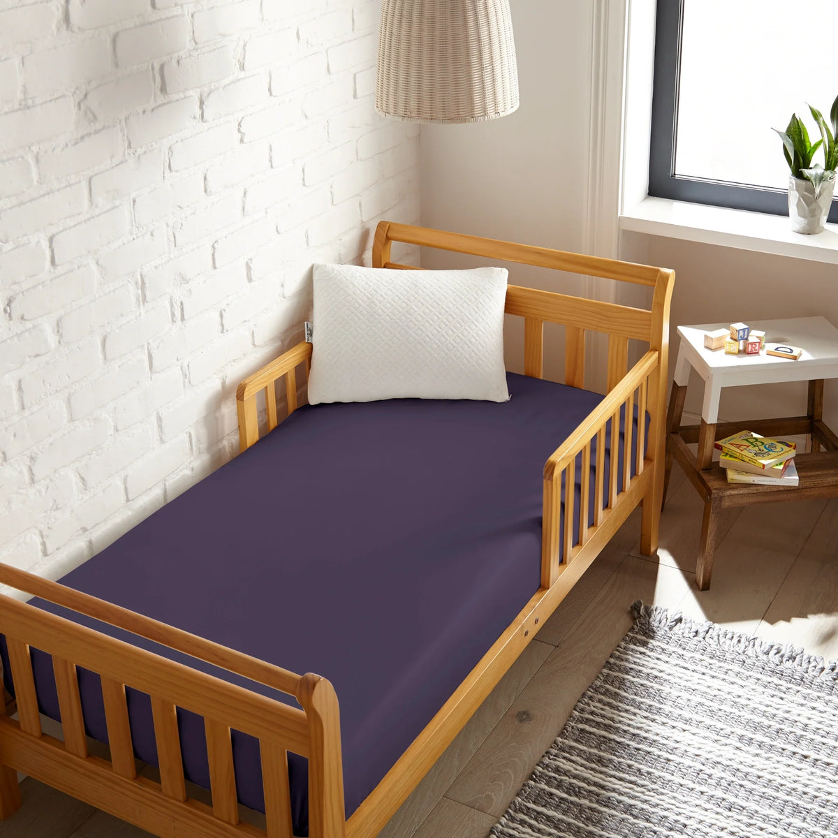 Bamboo Baby Crib Fitted Sheet – Soft Cooling Comfort Standard Crib Sheet