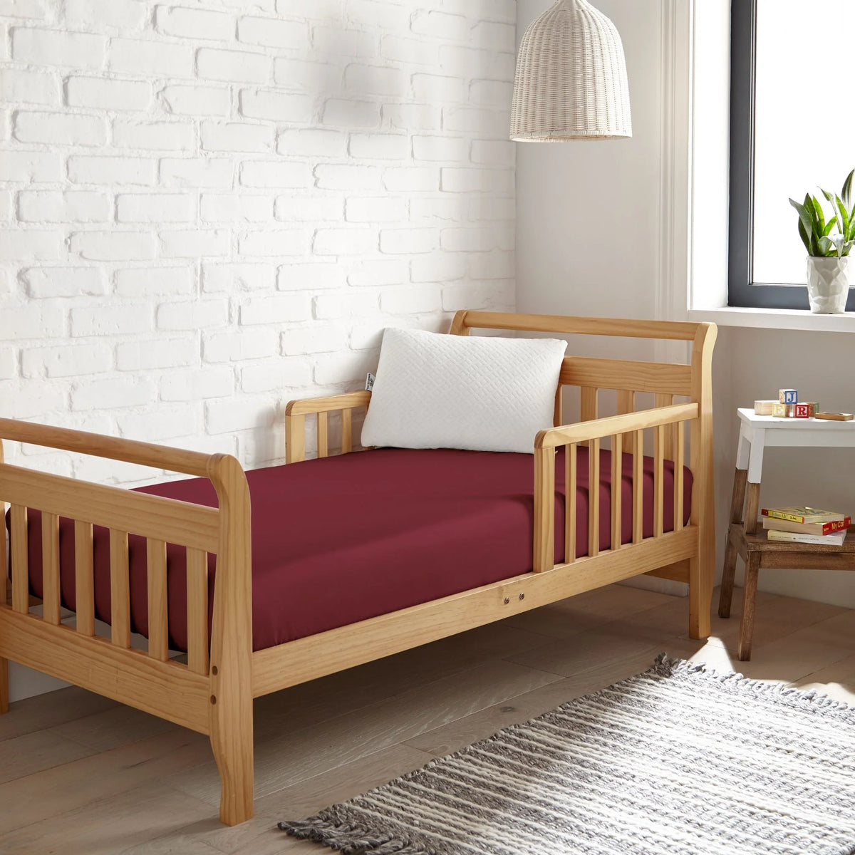 Bamboo Baby Crib Fitted Sheet – Soft Cooling Comfort Standard Crib Sheet