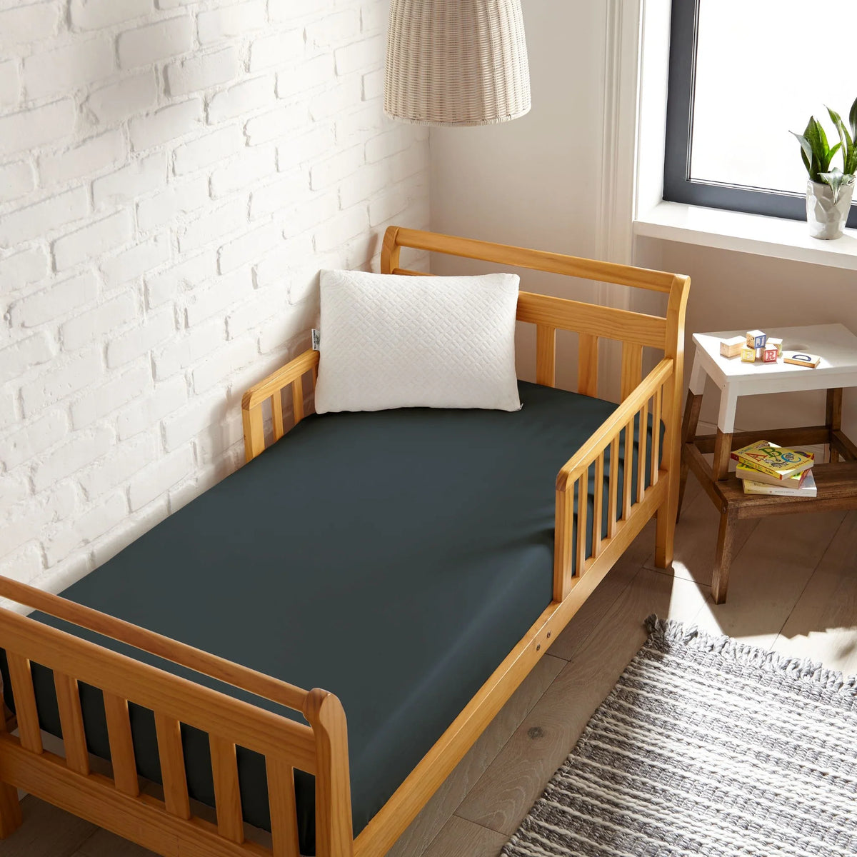 Bamboo Baby Crib Fitted Sheet – Soft Cooling Comfort Standard Crib Sheet