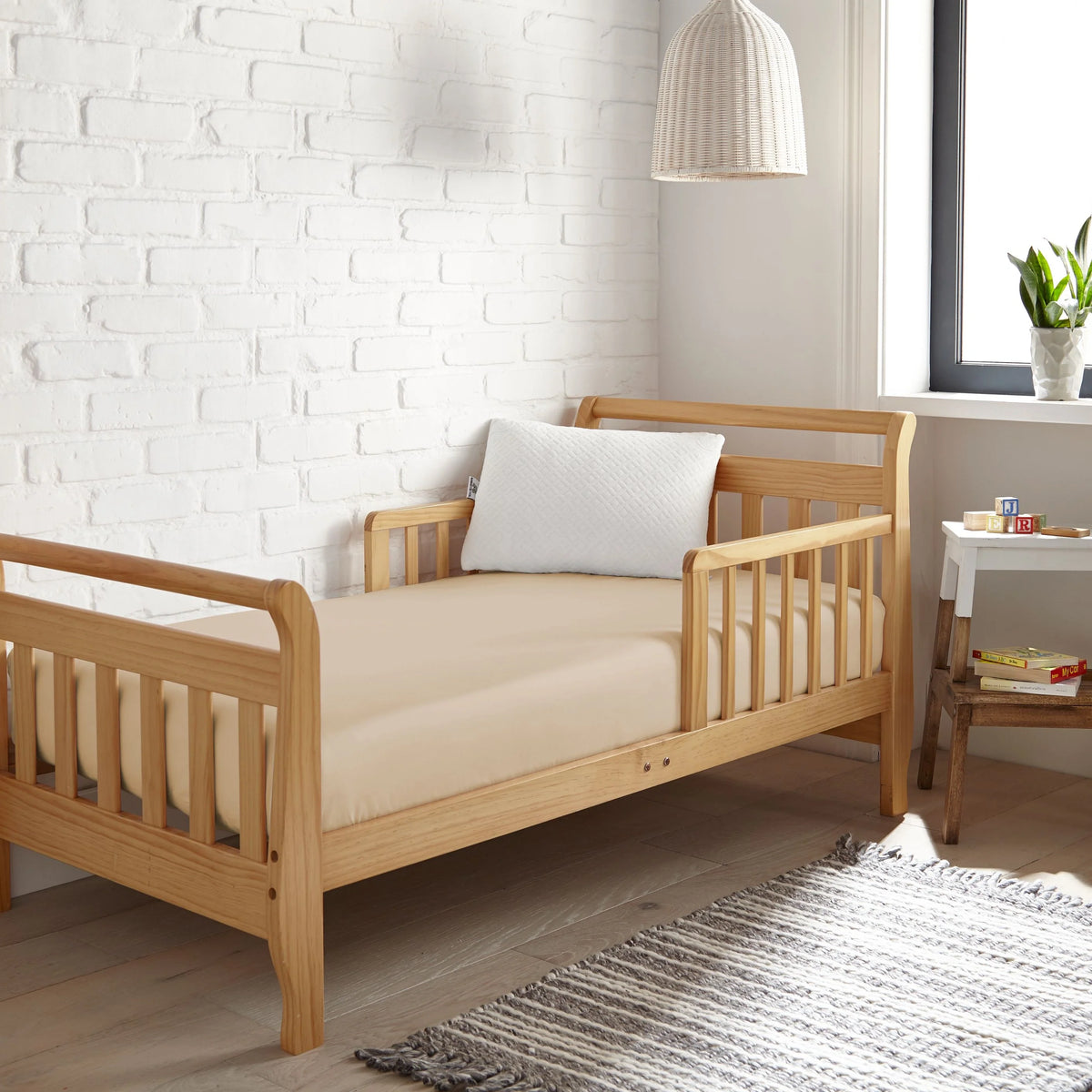 Bamboo Baby Crib Fitted Sheet – Soft Cooling Comfort Standard Crib Sheet