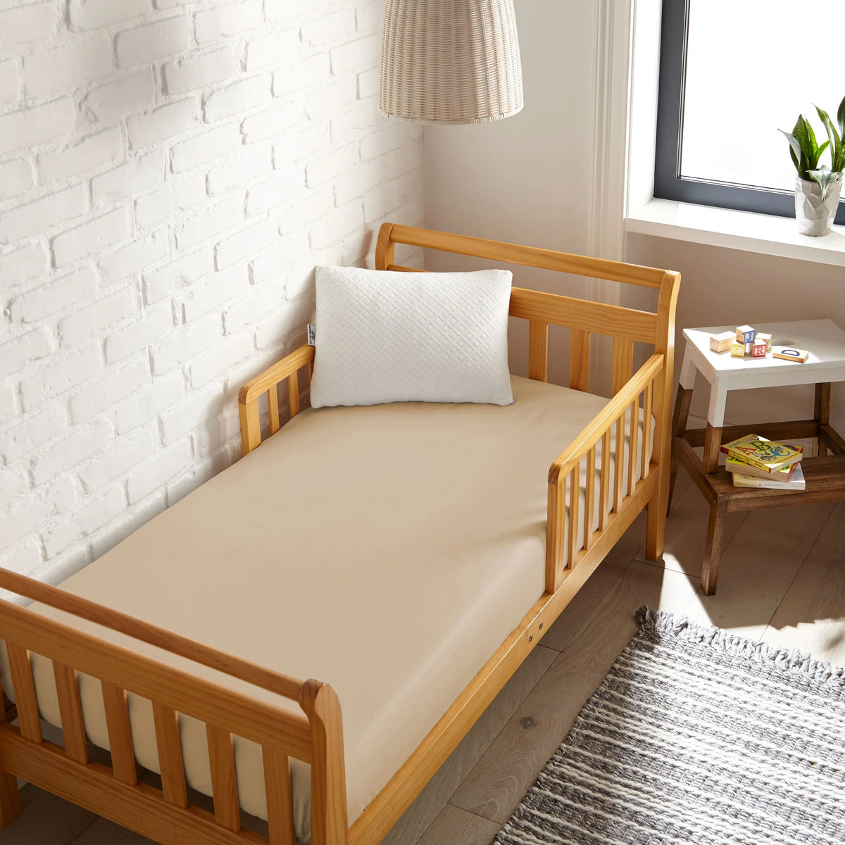 Bamboo Baby Crib Fitted Sheet – Soft Cooling Comfort Standard Crib Sheet