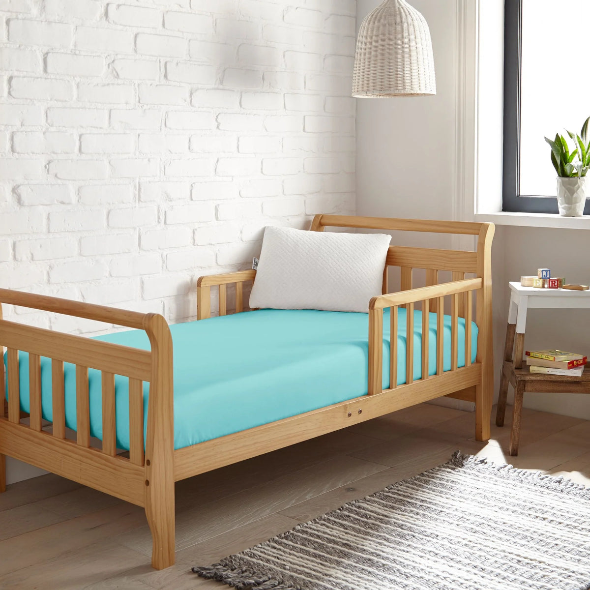 Bamboo Baby Crib Fitted Sheet – Soft Cooling Comfort Standard Crib Sheet