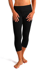 Bamboo Women's Capri Leggings – Soft Cropped Workout Pants