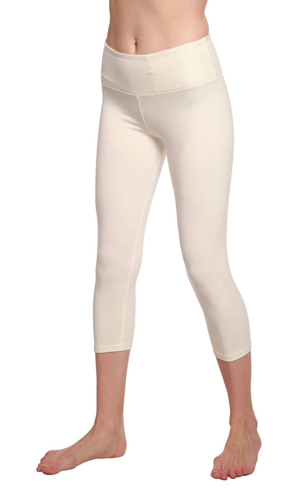 Bamboo Women's Capri Leggings – Soft Cropped Workout Pants