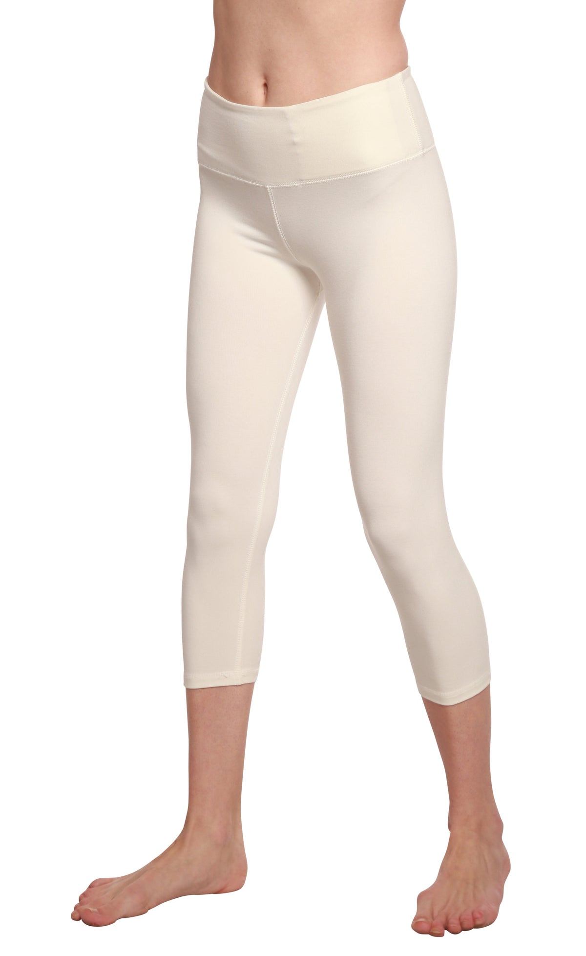 Bamboo Women's Capri Leggings – Soft Cropped Workout Pants